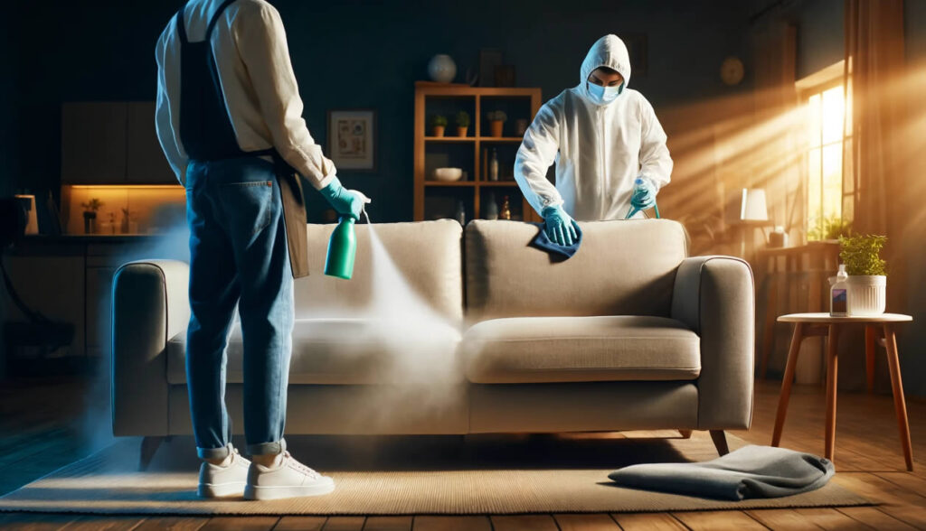 Ek hizmetler: Koruyucu sprey ve dezenfeksiyon